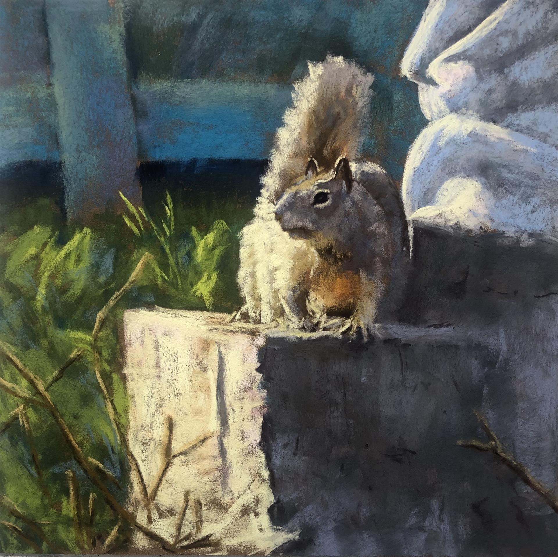 Mardilan Georgio “Squirrel On A Mission” Soft Pastel