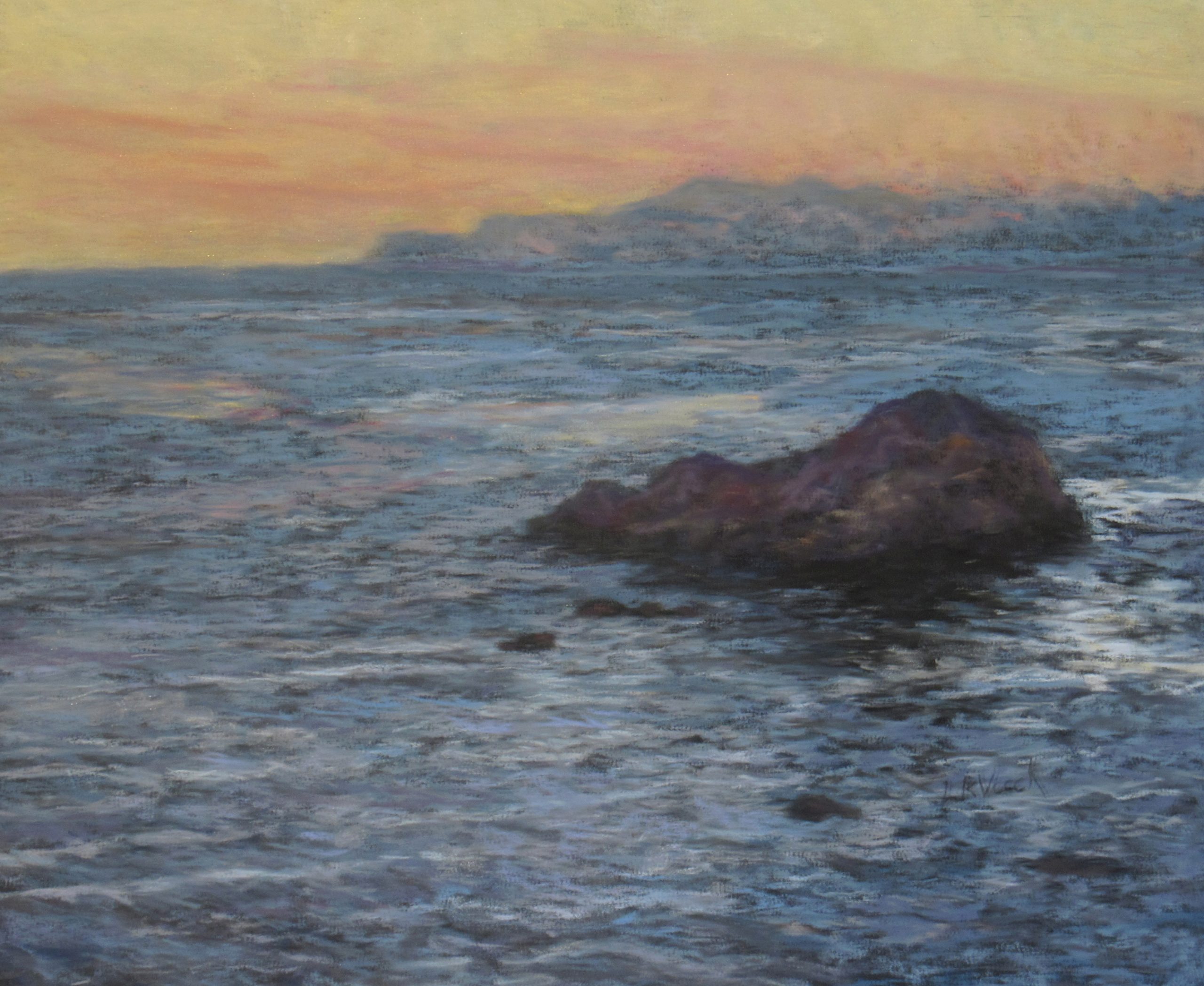 67 Loraine Veeck "Sky and Sea"15x18 Pastel $900