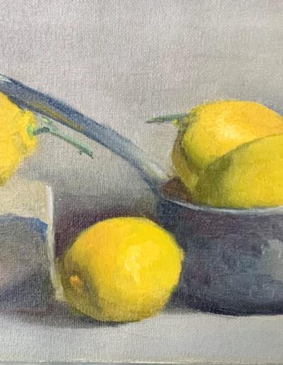 Elizabeth B. Tucker "Lemons" Oil 7x15 $945